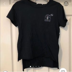 Black T-shirt pull and bear